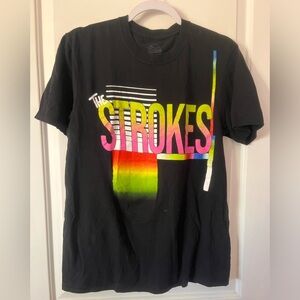 The Strokes Black Graphic T-Shirt